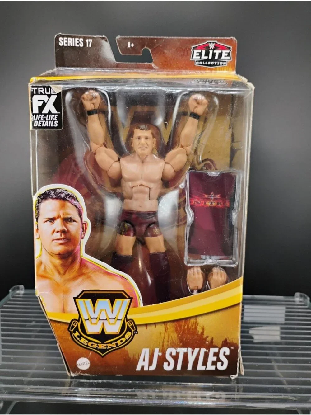 WWE Elite Collection AJ Styles Legends Series 17 Action Figure